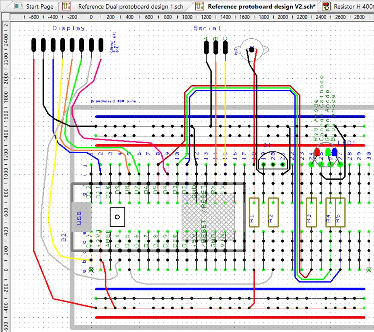 breadboard circuit diagram maker