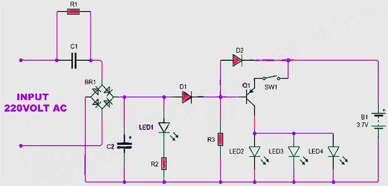 bulb in circuit diagram
