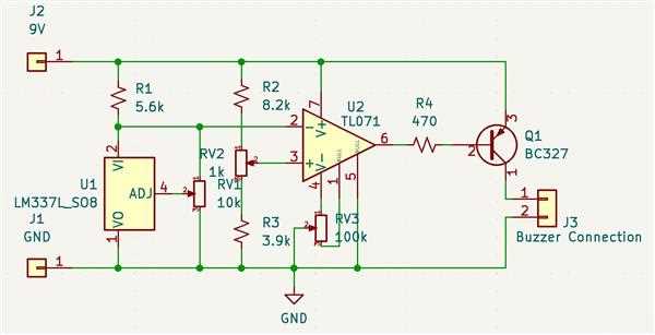 buzzer alarm circuit diagram