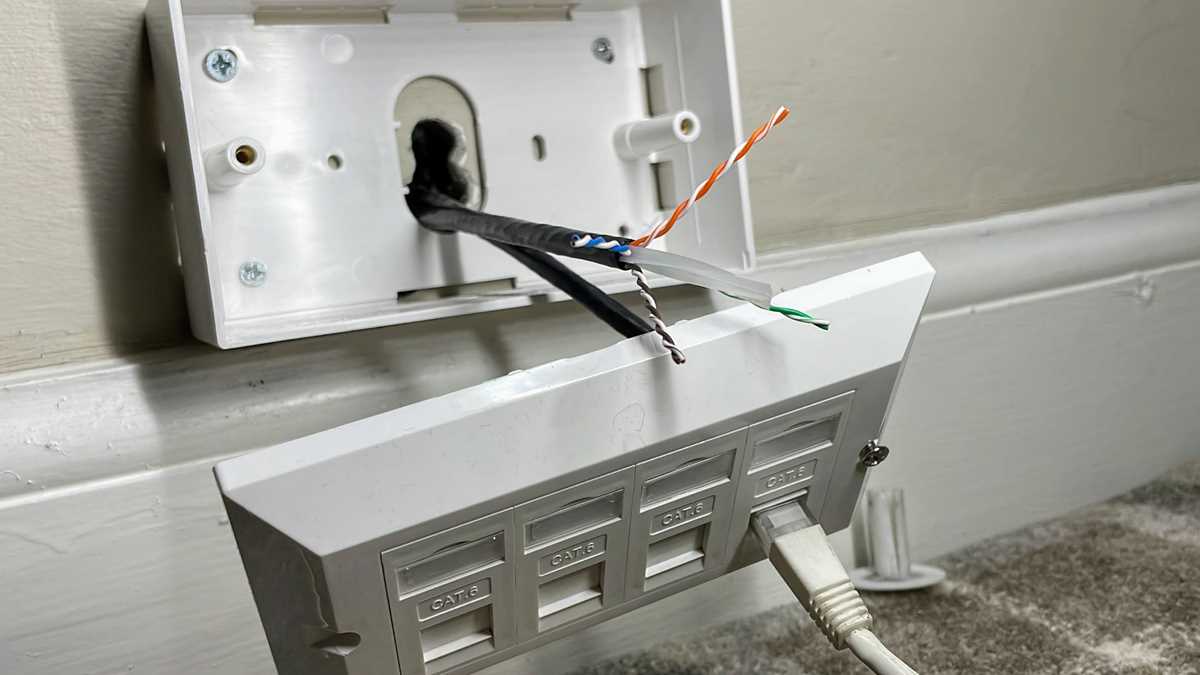 cat 5 wall jack wiring diagram