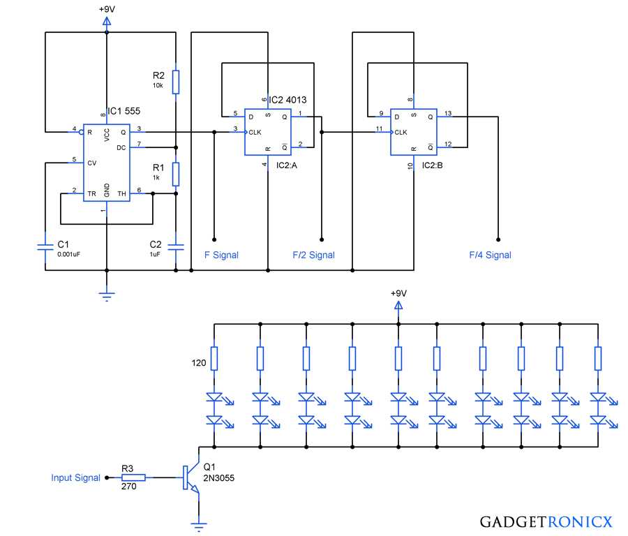 christmas light circuit diagram