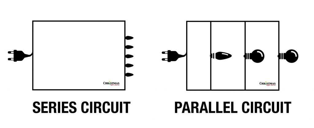 christmas light circuit diagram