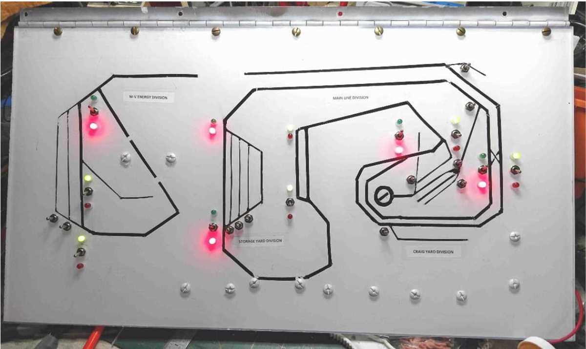 circuit diagram for model train controller