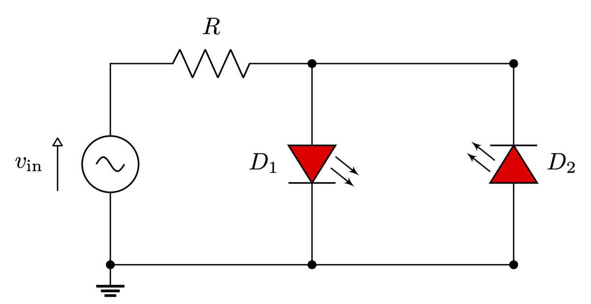 circuit diagram with diode