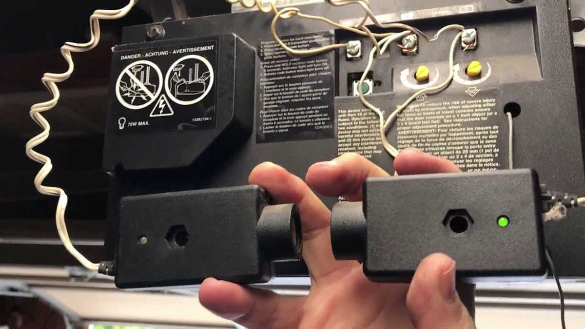 craftsman garage door opener wiring diagram