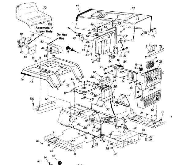 craftsman yt 3000 parts diagram