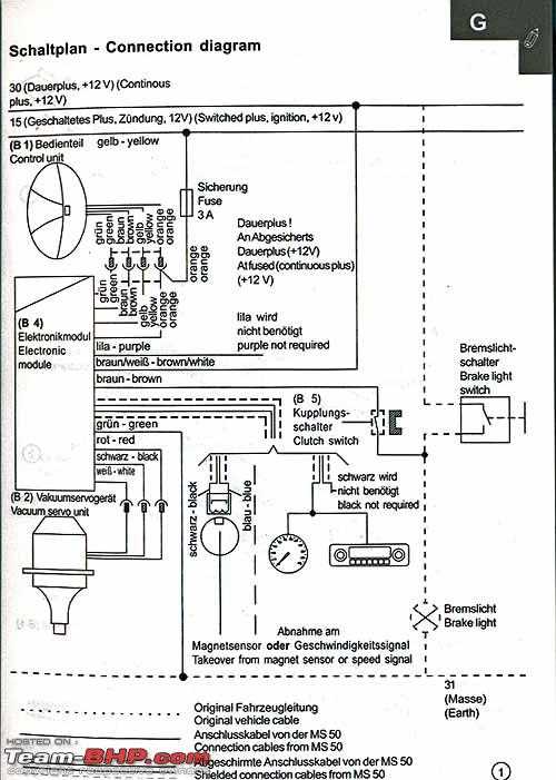 cruise control circuit diagram