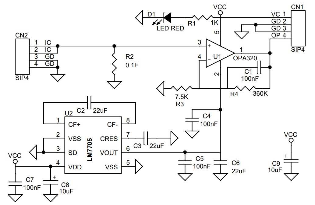 current sensor circuit diagram