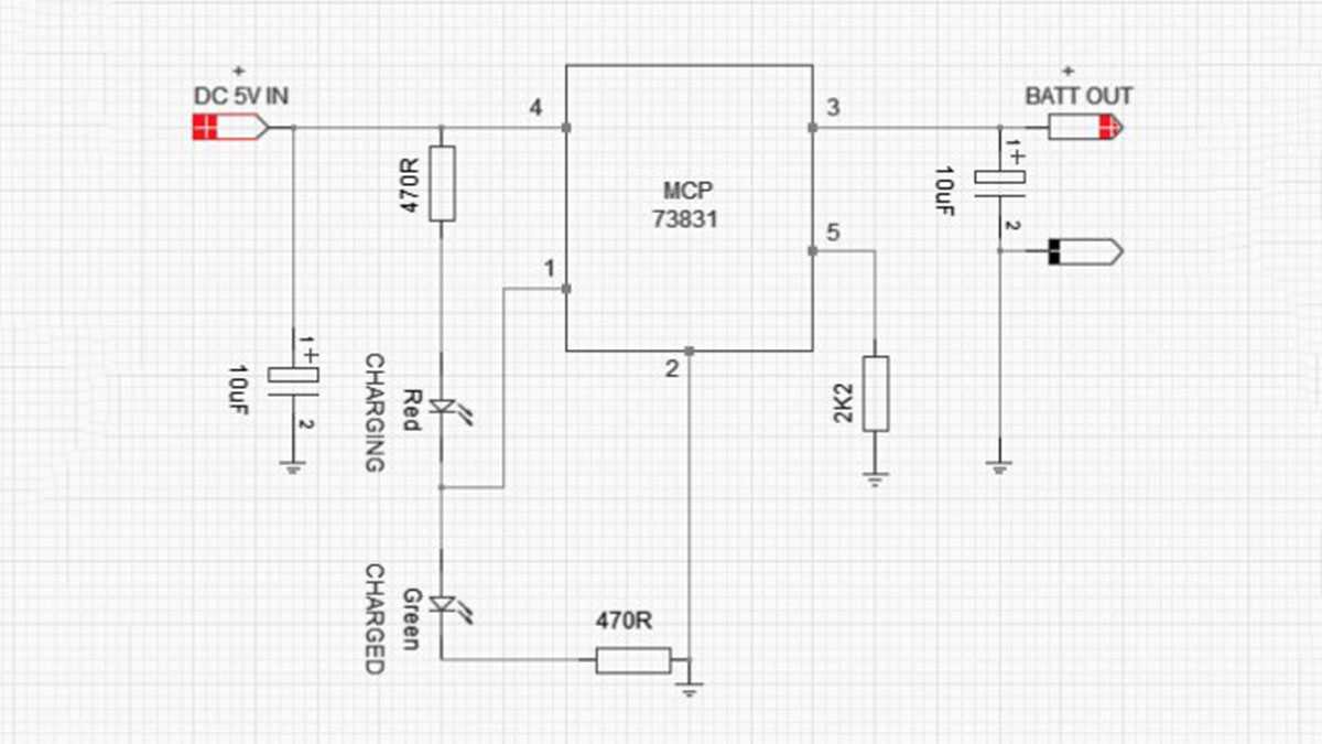 dc charger circuit diagram