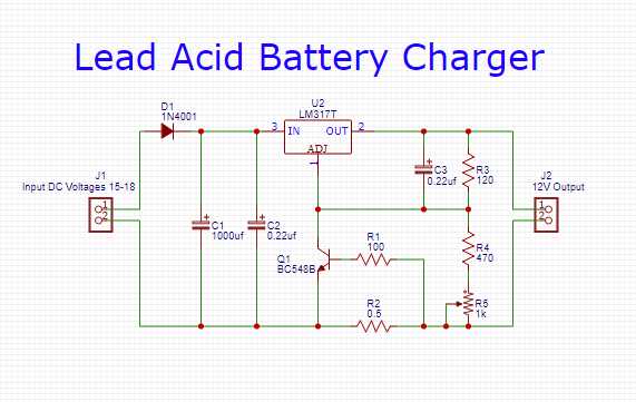 dc charger circuit diagram