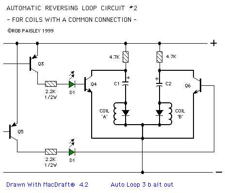 dcc auto reverse circuit diagram