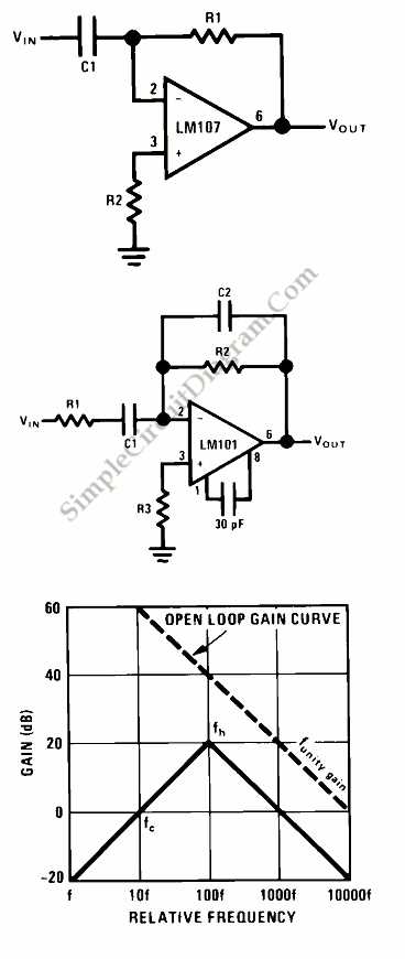 differentiator circuit diagram