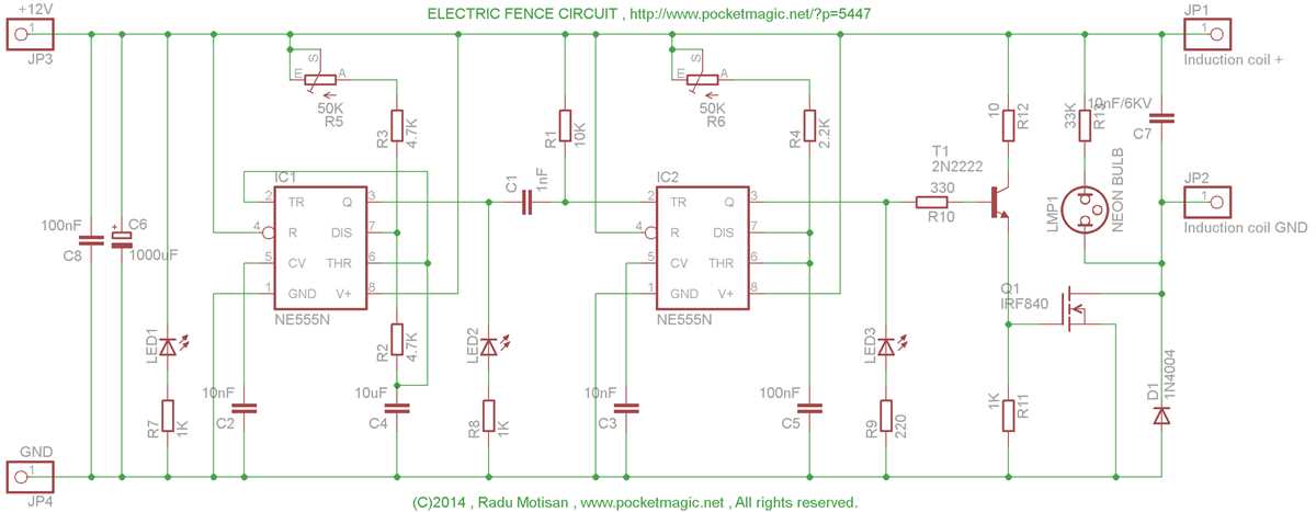 diy electric fence circuit diagram diy electric fence circuit diagram