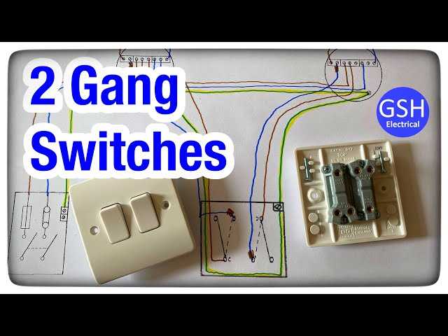 double switch wiring diagram