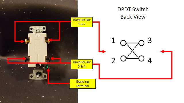double switch wiring diagram