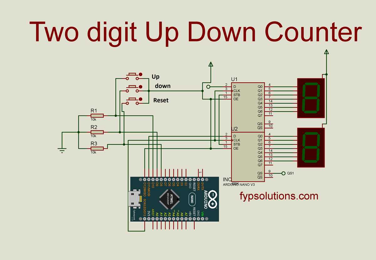 down counter circuit diagram down counter circuit diagram