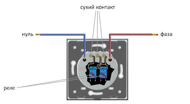 dry contact wiring diagram