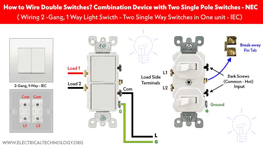 dual switch circuit diagram