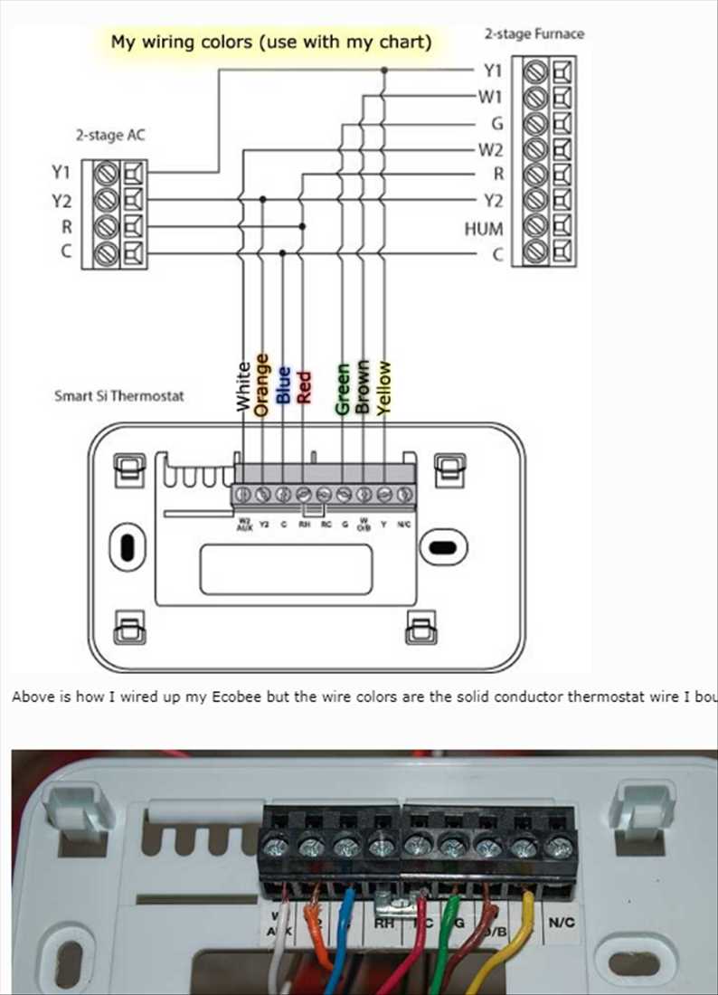 ecobee enhanced wiring diagram