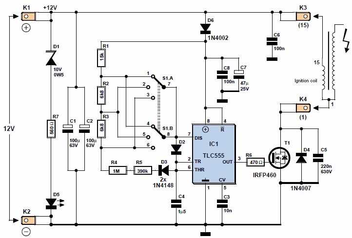 electric fencing circuit diagram