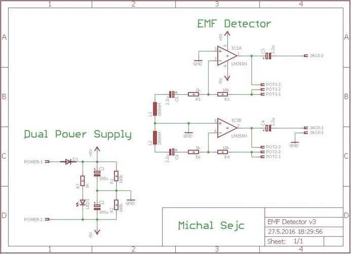 emf detector circuit diagram