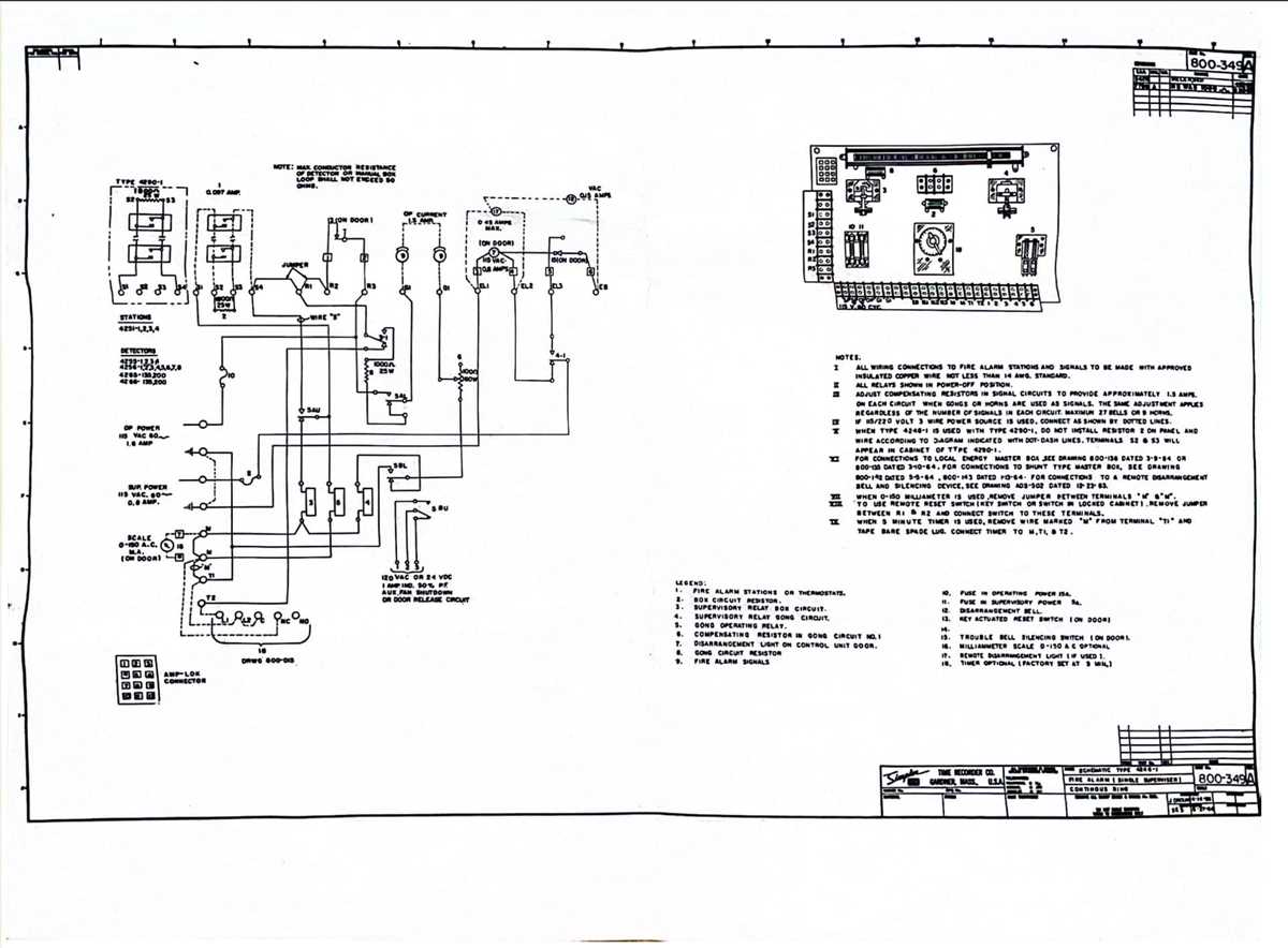 fire system wiring diagram