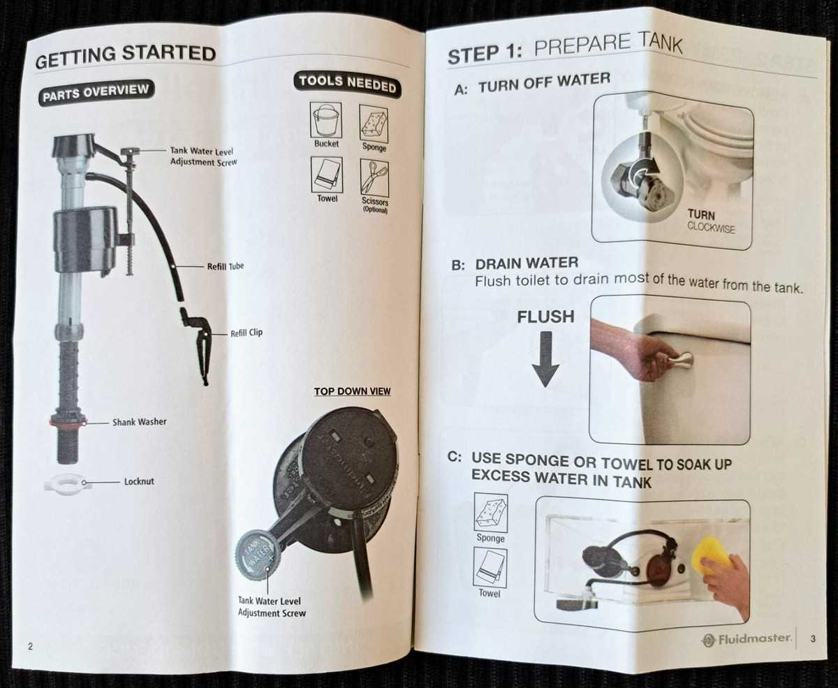 fluidmaster 400 parts diagram