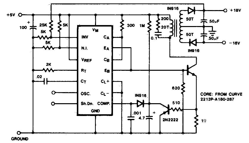 flyback circuit diagram