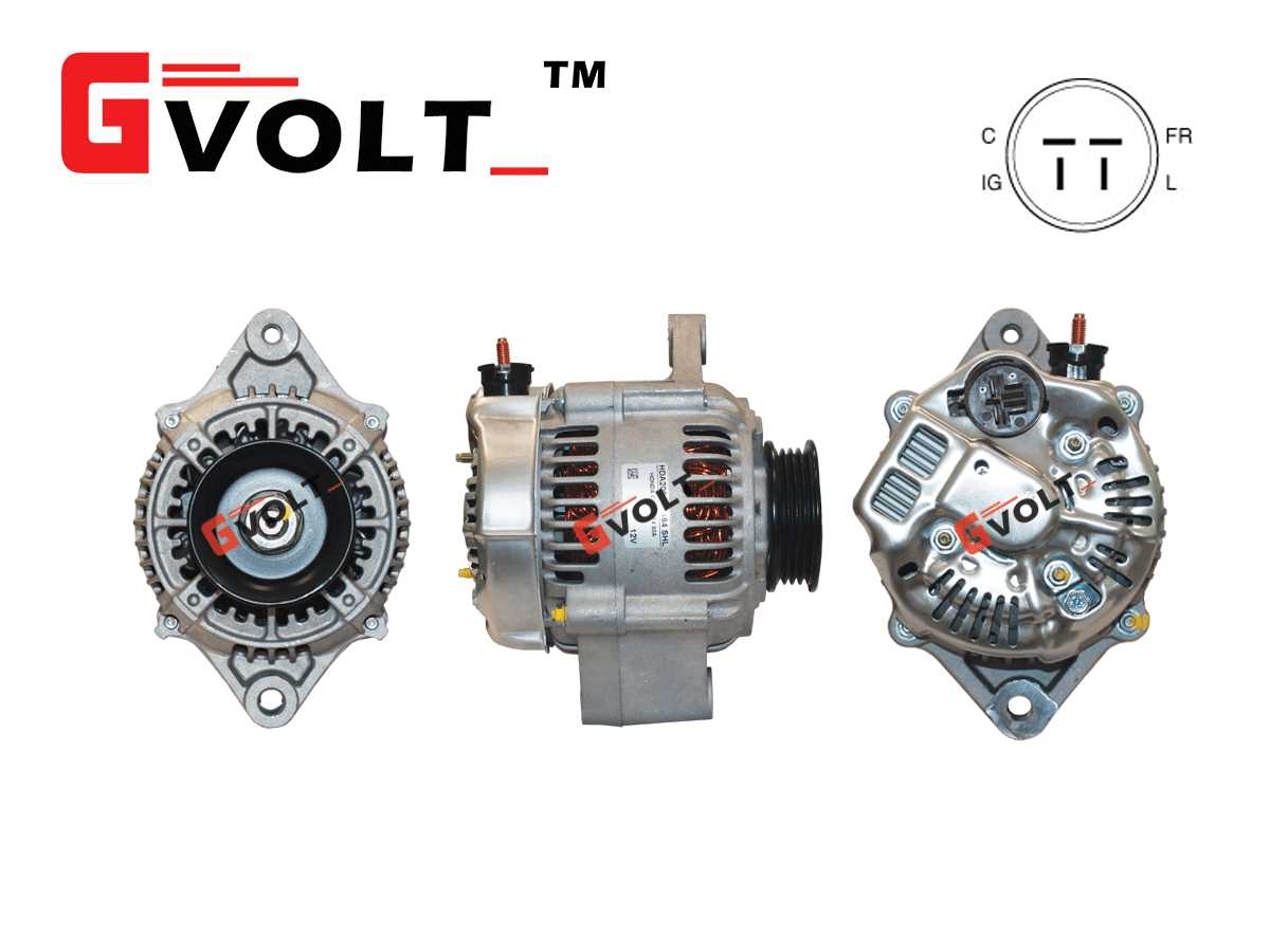 honda 4 pin alternator wiring diagram