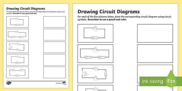 how to draw a circuit diagram