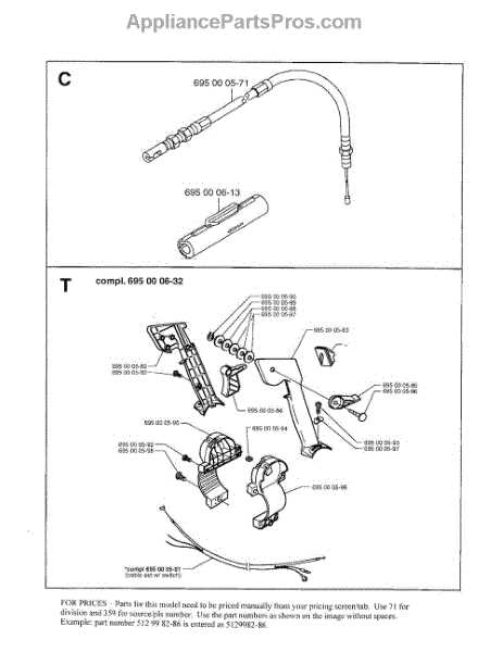 husqvarna 145bt parts diagram