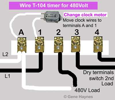 intermatic timer wiring diagram