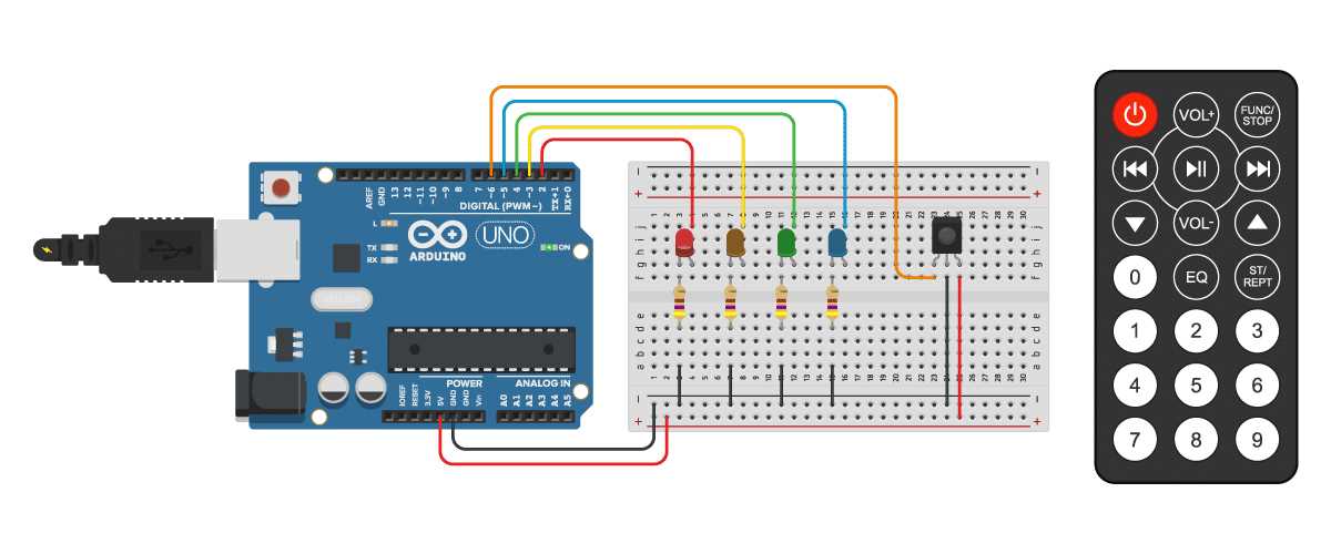 ir remote control circuit diagram