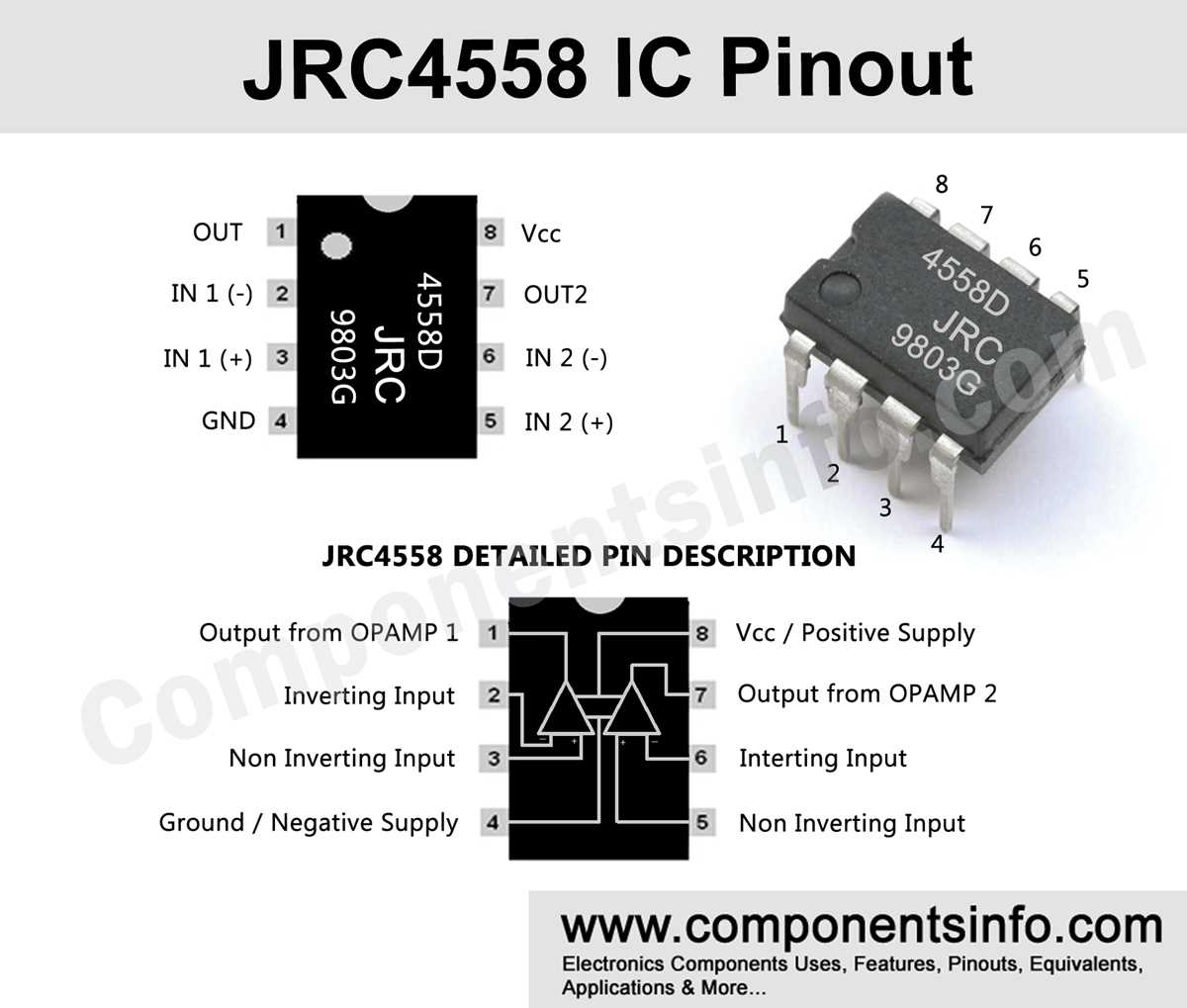 jrc4558 preamp circuit diagram
