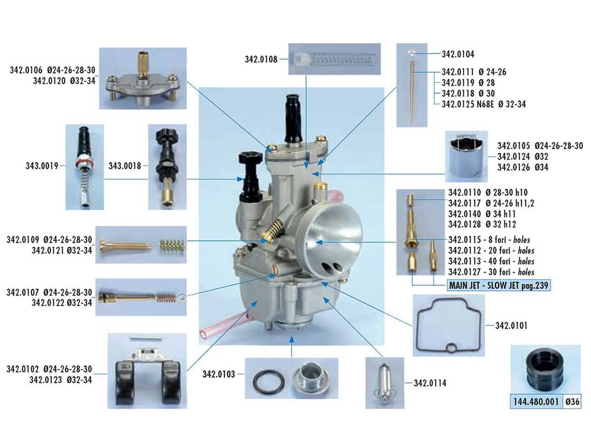 keihin be carb parts diagram