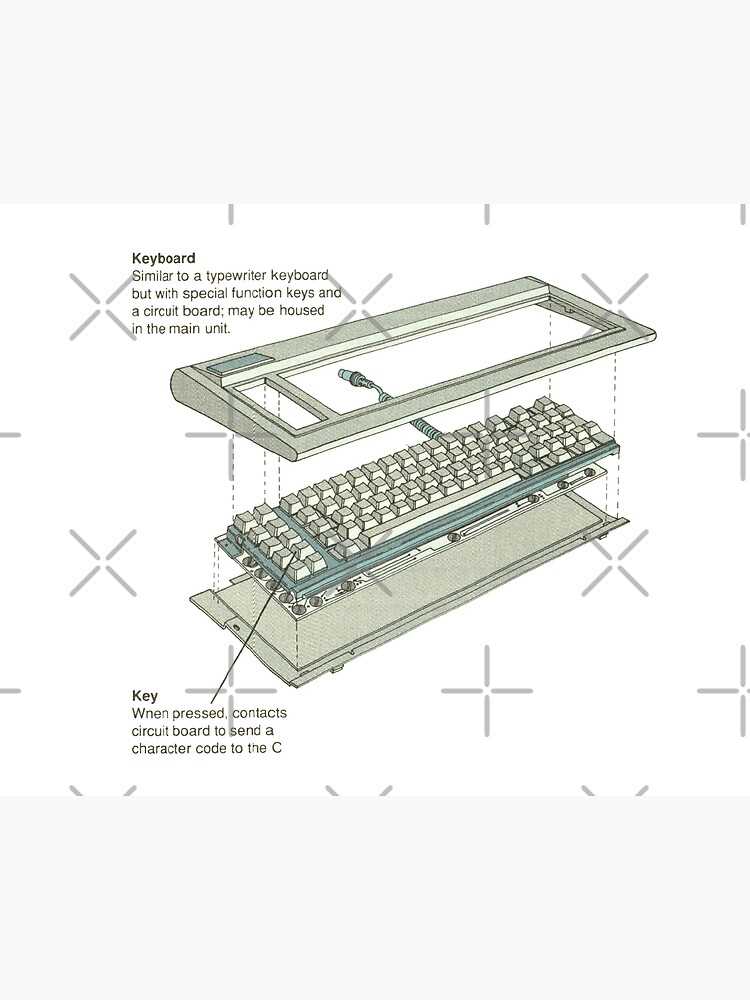 keyboard circuit board diagram