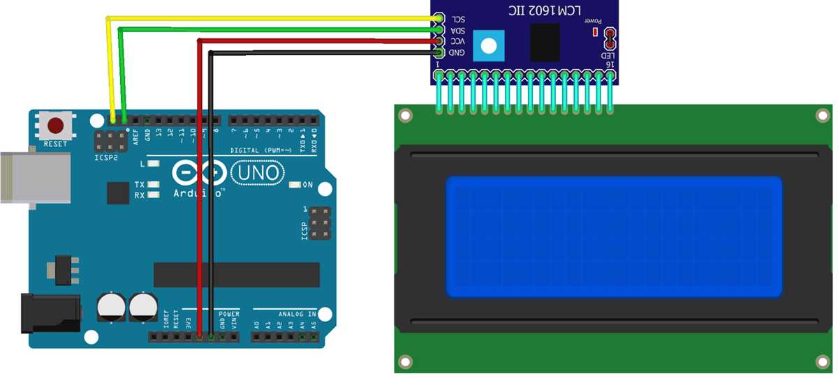 lcd display circuit diagram