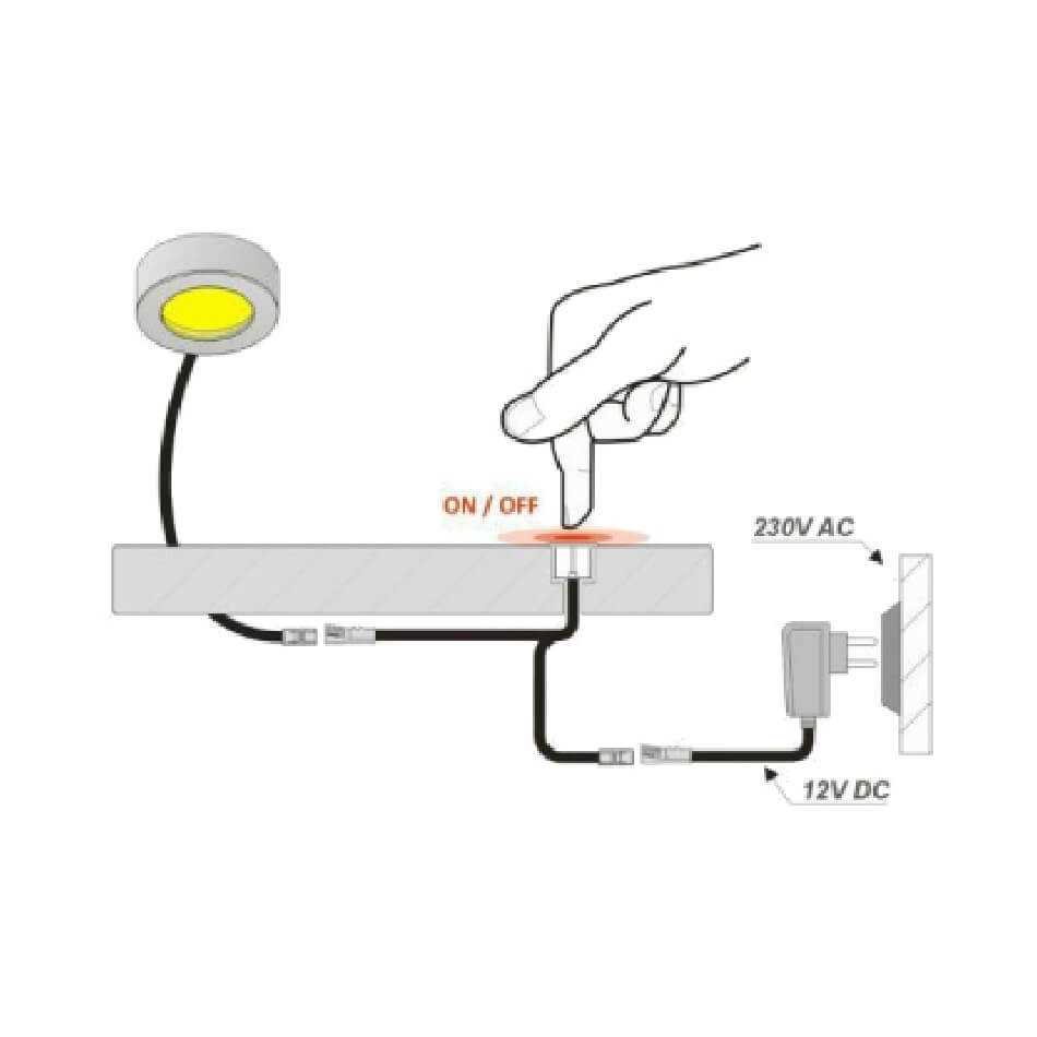 led dimmer switch circuit diagram