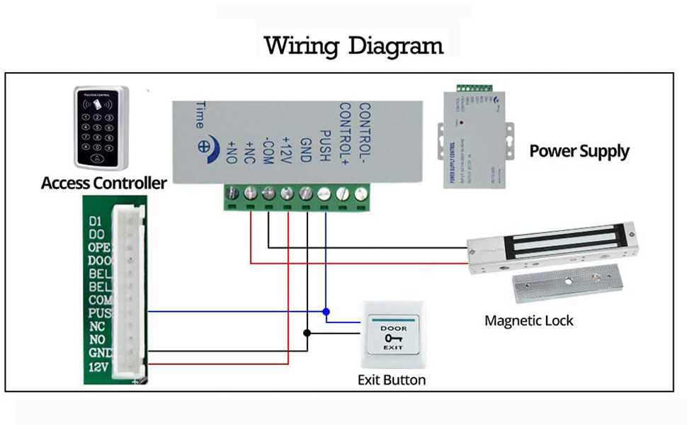 magnetic lock wiring diagram