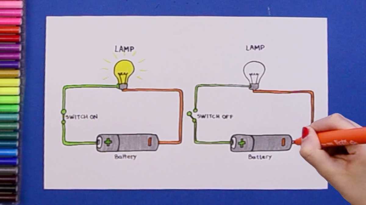make a circuit diagram