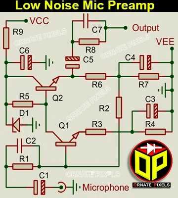 mic preamp circuit diagram mic preamp circuit diagram