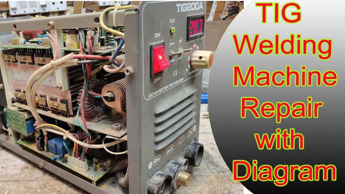 mig welding machine circuit diagram