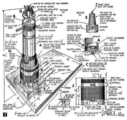 mini tesla coil circuit diagram