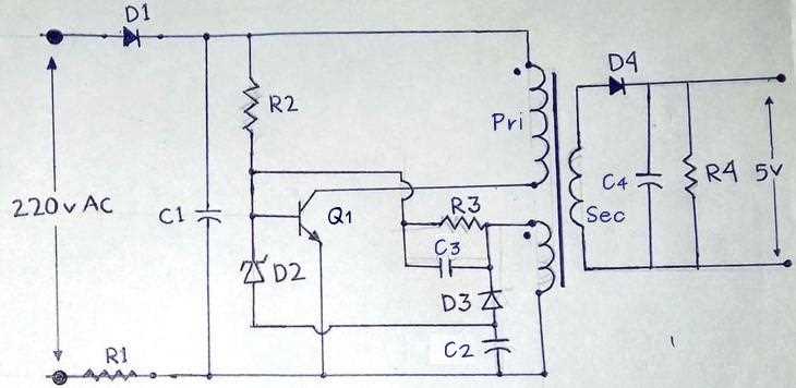 mobile battery charger circuit diagram