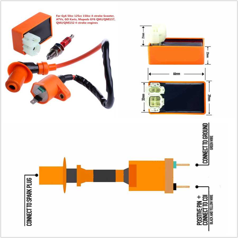 motorcycle cdi unit circuit diagram