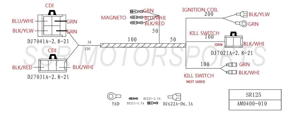 motorcycle cdi wiring diagram