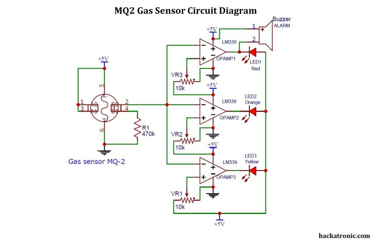 mq2 gas sensor circuit diagram