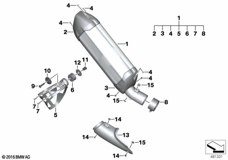 muffler parts diagram muffler parts diagram