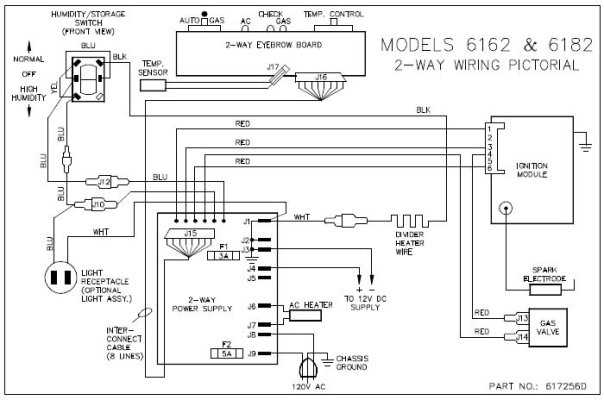 norcold power board wiring diagram