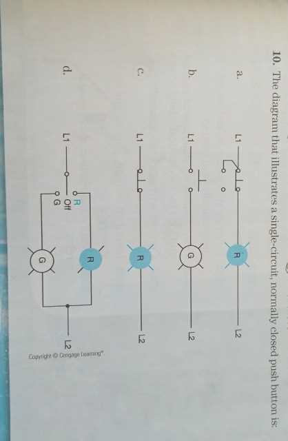 normally closed circuit diagram